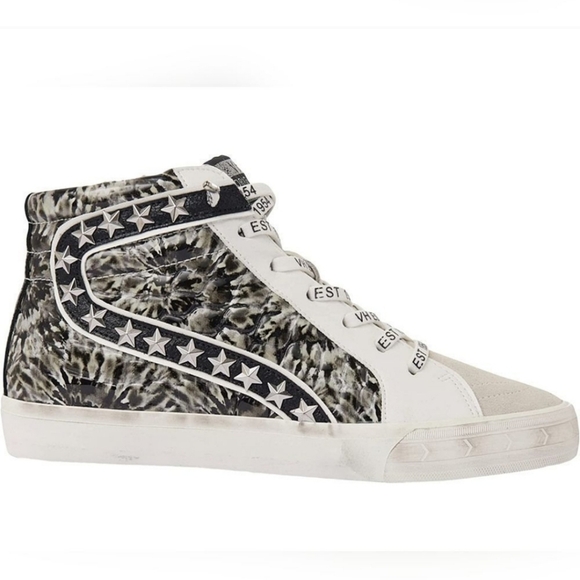 Vintage Havana Shoes - Vintage Havana "Juniper" High Top Star Stud Snake Print Sneaker | Women's Size 9